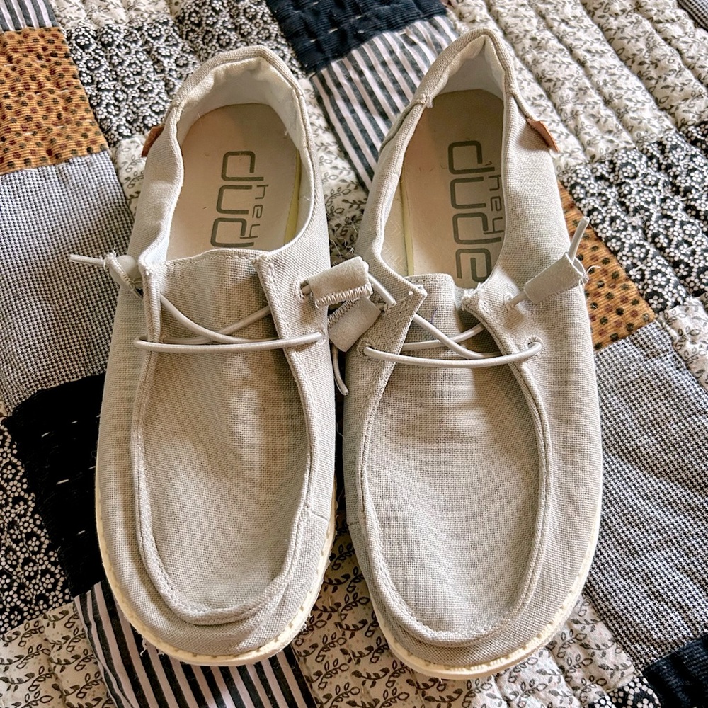 Hey Dude Women’s Casual Shoes - Light Gray